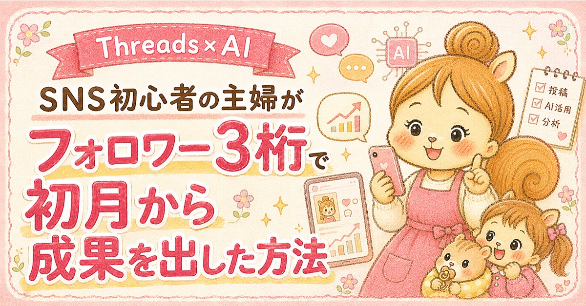 【400部突破!Threads×AIxアフィリエイト】SNS初心者の主婦がフォロワー3桁で初月18万円達成した方法(Brainの販売ページ)