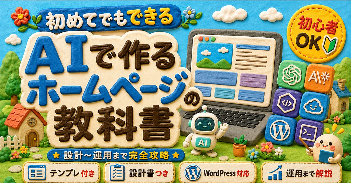 AIで作るホームページの教科書｜プロ顔負けの高品質サイトを2時間で仕上げる（Brainの販売ページ）