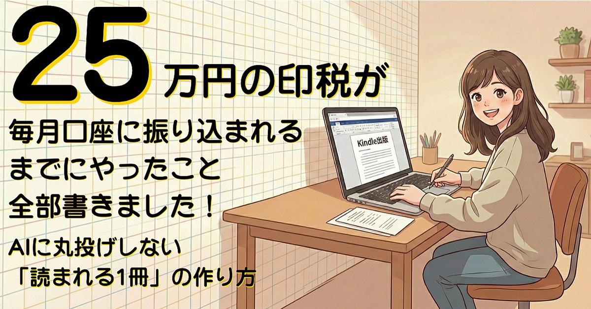 【200部突破】毎月25万円の印税が振り込まれるまでにやったこと、全部書きました（Brainの販売ページ）
